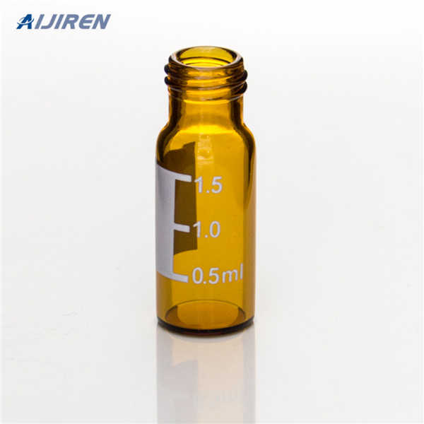 9mm amber hplc vials and caps for sale